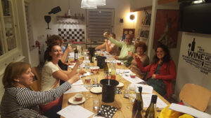 Gezellig tafelen met wijn